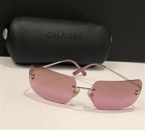 chanel pink aviator sunglasses|vintage Chanel aviator sunglasses.